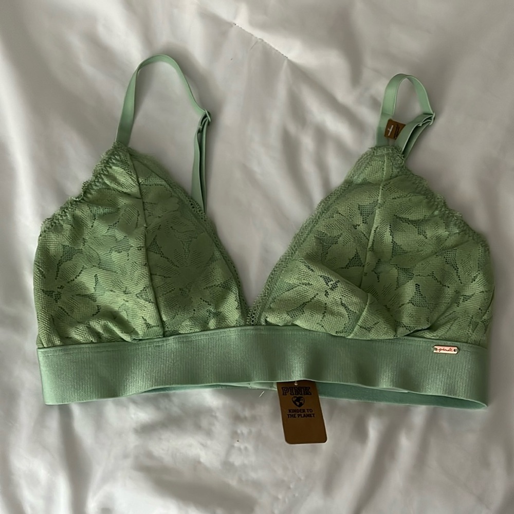 Victoria Secret Pink Lime Green Bralette